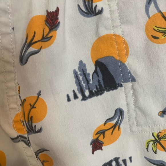 The North Face Mens Shorts Size XL Printed Casual Summer Beach Vacation - Picture 3 of 16